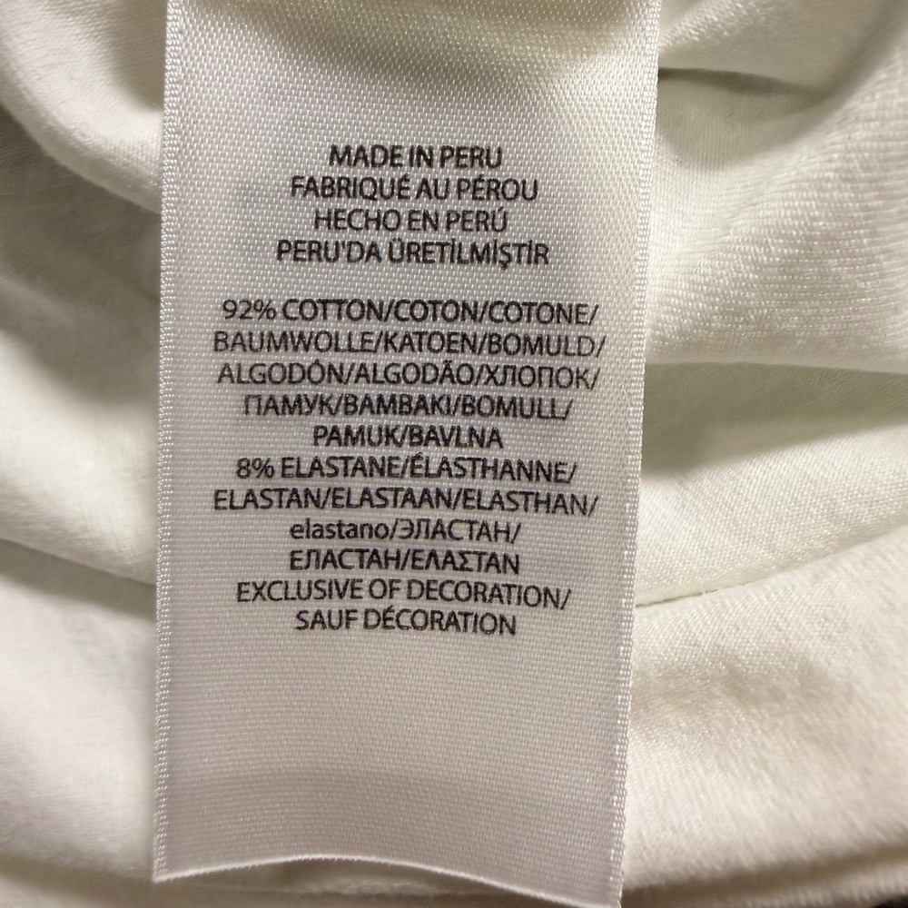 Polo Golf Ralph Lauren Mens Stretch Lisle Polo Shirt Cream White Crest Logo L - Picture 10 of 11